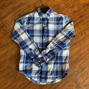 American Eagle Outfitters Prep Fit Plaid Button up